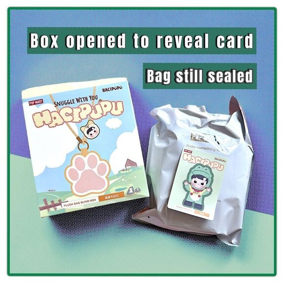 Pop Mart Haci Pupu Snuggle With You Plush Bag Grumpy Crocodile - Picture 4 of 16